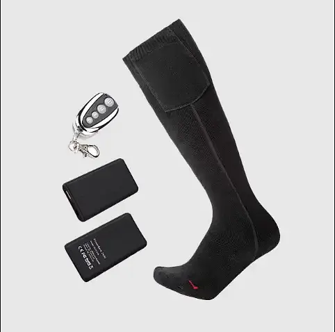 Шкарпетки KC-BS001 з підігрівом та блоком живлення 2400mAh на дистанційному управлінні (36-40 розмір) - фото 2