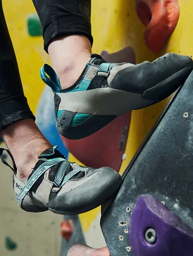 Скальники Scarpa Veloce W 39.5 Gray/Storm Gray/Lake Blue (1004-70065-002-2-39.5) - фото 6