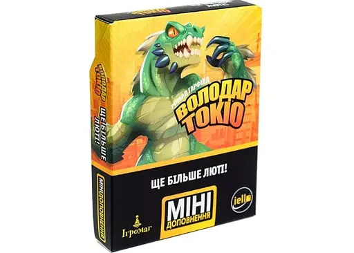 Настольная игра Ігромаг Повелитель Токио. Еще больше ярости (King of Tokyo: Even More Wicked!) (укр.) (7543)
