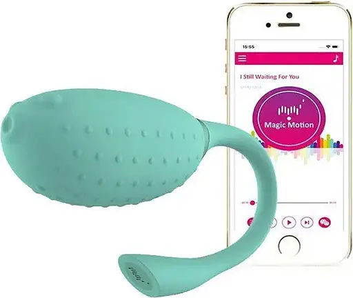 Вибратор Magic Motion Fugu Green SO2691 (104658) - фото 7