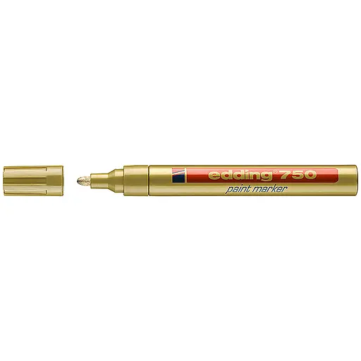 Маркер Edding Paint e-750 2-4 мм круглый золотой (e-750/53)