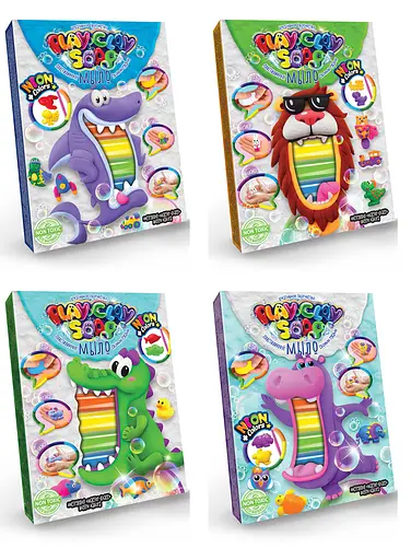 Набір творчості Пластилінове мило Play Clay Soap середній, рос, Danko Toys - фото 5