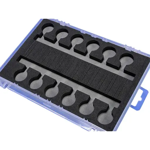 Коробка Meiho Versus Wave Tai Rubber Stopper VW-2020NS 225x190x28mm Clear - фото 3