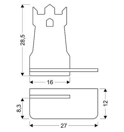 Настенный светильник Candellux 21-85047 TOWER - фото 2