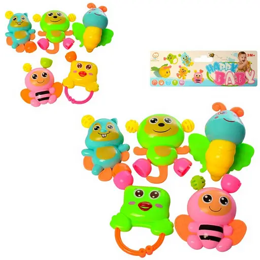 Брязкальце-конструктор 068, 5 шт, пакет 18,5см - фото 2