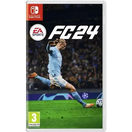 Игровая консоль Nintendo Switch OLED model Neon Blue-Red + Игра EA SPORTS FC 24 русская версия - фото 7