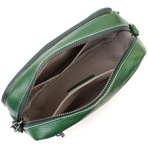 Кожаная женская сумка Vintage 21х15х7 см sum0026583 - фото 9