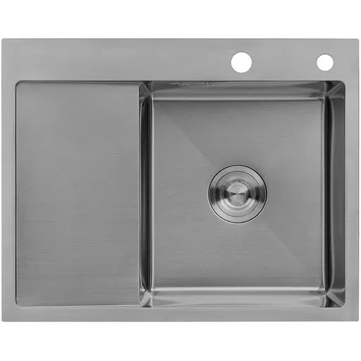 Кухонная мойка Kroner KRP Gebürstet - 6350RHM (3.0/1.0 мм) (CV031321) - фото 1