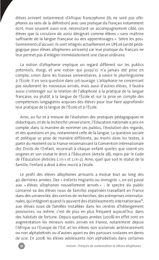 Collection F Inclure: franсais langue de scolarisation et еlеves allophones - фото 11