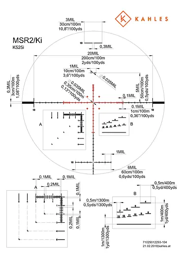 Приціл оптичний KAHLES K 525i CCW 5-25x56 / MSR2-right - фото 4