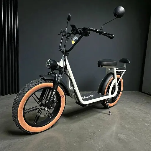Электросамокат Volto Cruise 22 (1000W 48V 19Ah) NFC Белый + Сетевой фильтр в подарок - фото 5