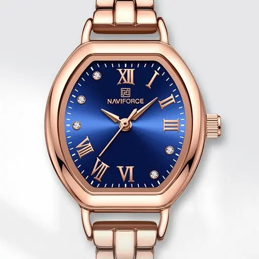 Женские наручные часы Naviforce Julia (Золотистые) - фото 3