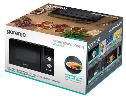 Мікрохвильова піч Gorenje MO 20 A3BH - фото 10