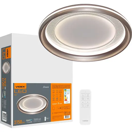 Стельовий світильник Videx Decora VL-CLD-994-BZ [145674] - фото 2