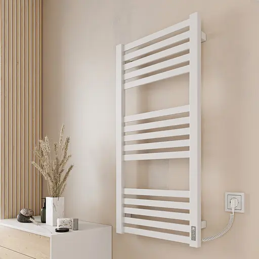 Електрична рушникосушарка Kosser Герда 1200x500 ER тайм. білий ДГ04ERW, Білий матовий, Праве - фото 4