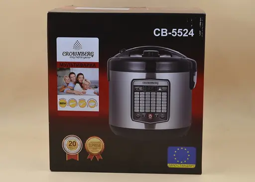 Універсальна багатофункціональна мультиварка Crownberg CB 5524 5 л 45 програм - фото 6