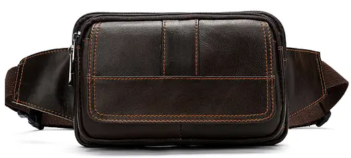 Чоловіча шкіряна сумка Vintage 19х11,5х4 см sum0012286 - фото 1