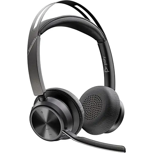 Гарнитура Poly компьютерная стерео On-ear Voyager Focus 2 USB-A Bluetooth черная
