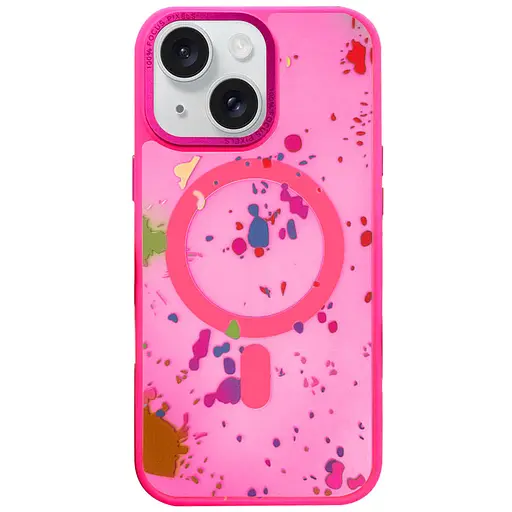 Чохол Epik TPU+PC Flush with MagSafe для Apple iPhone 14, 6.1 Barbie Pink - фото 1