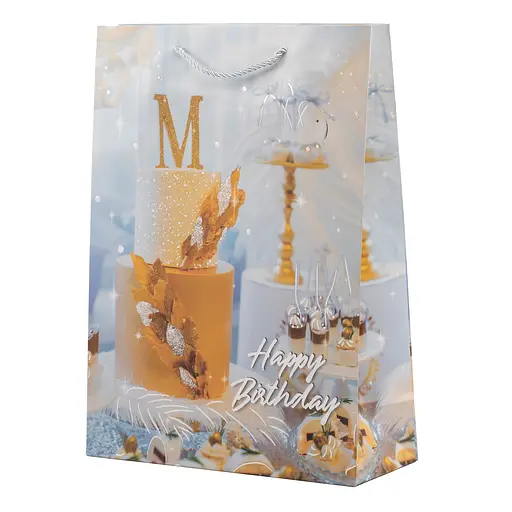 Подарочный пакет, 26*32*10, L, Bag1