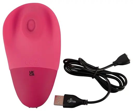 Вібратор у трусики Sweet Smile Pulsating Lay-on V, 11.7 см (рожевий) - фото 8