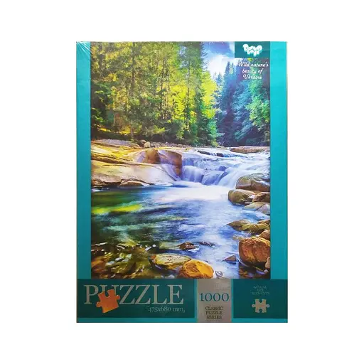 Пазл Красота природы Украины C1000-13-09, 1000 элементов