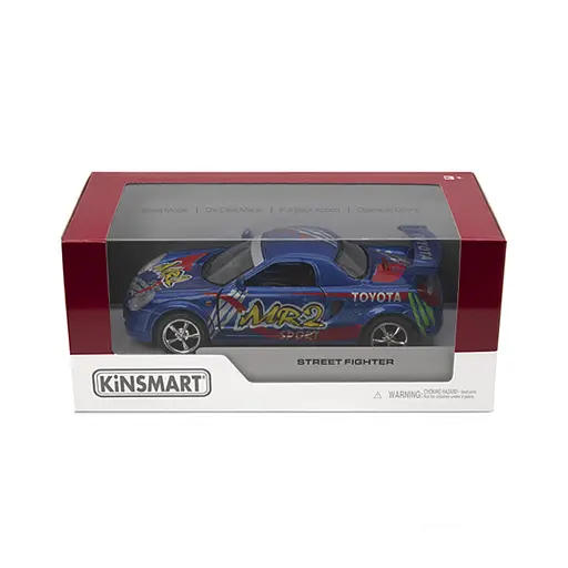 Металева інерційна легкова модель Street Fighter 5", відкриваються двері (В асортименті) - фото 2