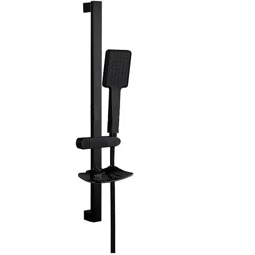 Душовий гарнітур Gappo G8013, Чорний матовий - фото 1