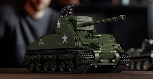 Конструктор Nifeliz Танк М4 "Шерман" (NF10313) - фото 8