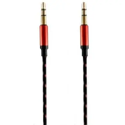 Кабель ExtraDigital AUX 3.5 мм M - 3.5 мм M 1 м черный (KBA1775) - фото 1