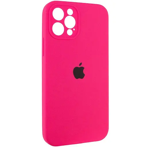 Чохол Epik Silicone Case Full Camera Protective AA для Apple iPhone 12 Pro 6.1 Рожевий/Barbie pink - фото 2