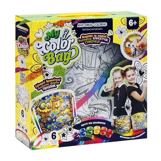 Комплект для творчості "My Color Bag" mCOB-01-01-05U Укр Сови 1