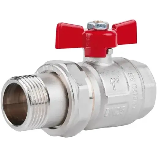 Кран кульовий Icma "Американка" 1" прямий №347 (87347AF11) - фото 1