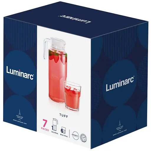 Набір для напоїв Luminarc Tuff 7 предметів (X3037) - фото 2