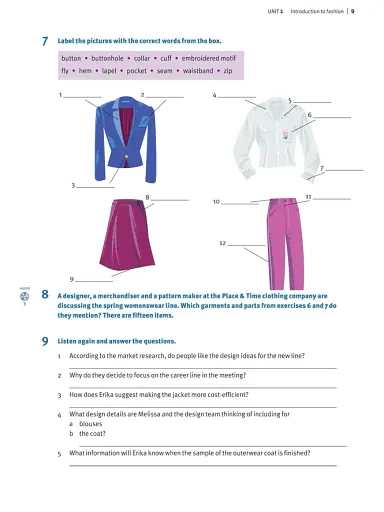 English for the Fashion Industry - фото 7