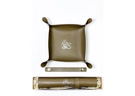 Настольная игра Планета Ігор Лоток для кубиков Дракон (коричневый) (Dice tray Dragon brown) (pi-dt005) - фото 3