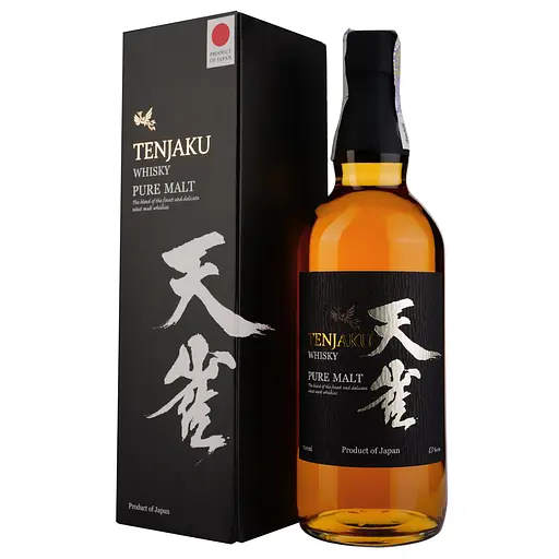 Уценка. Виски Tenjaku Pure Malt Whisky Japan, 43%, 0,7 л (871091)