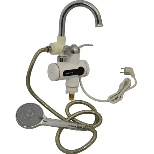 Проточний водонагрівач Grunhelm EWH-1X-3FSH-LED