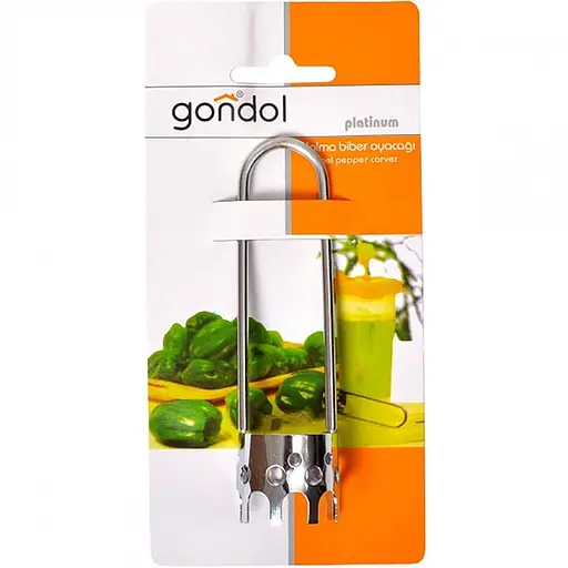 Приспособление для удаления сердцевины болгарского перца 12.5 см Gondol Турция, Kitchette 84198 - фото 7
