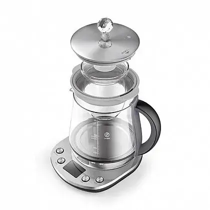 Электрозаварник Deerma Electric Heat Kettle Silver (DEM-YS802) - фото 2