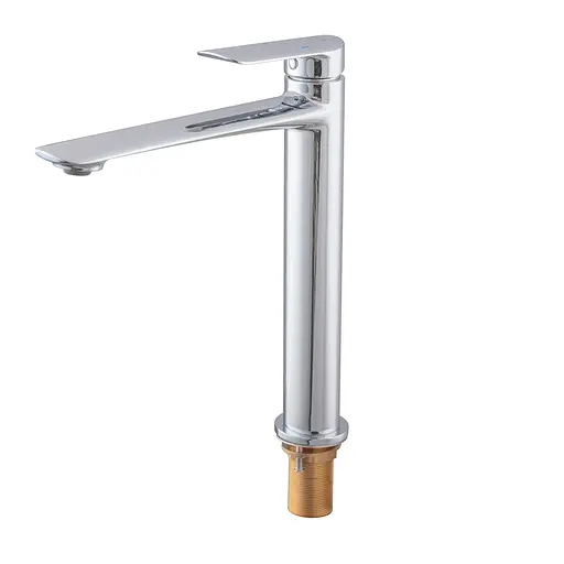 Змішувач для умивальника Koer KB-11028-01 високий KR5293 Хром - фото 7