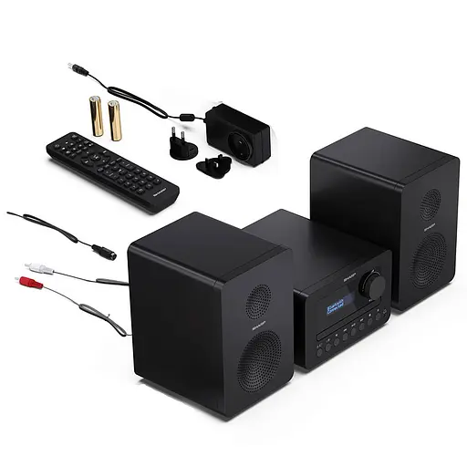 Музыкальный центр Sharp XL-B520D(BK) Black - фото 5