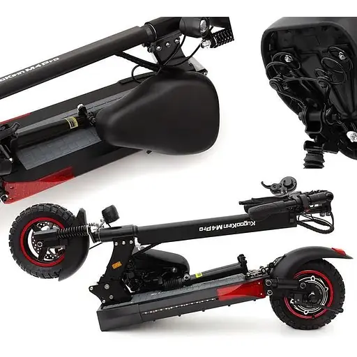 Электросамокат с сиденьем KugooKirin M4 Pro (600 Вт, 17 Ач) - фото 2