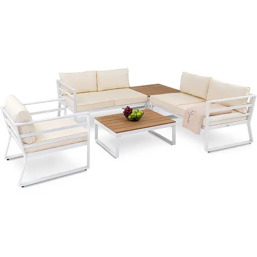 Набор садовой мебели Di Volio Avola - Белый/Бежевый