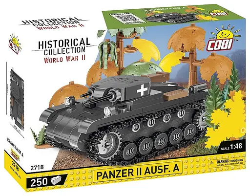 Конструктор COBI 1:48 PANZER II AUSF.A 2718