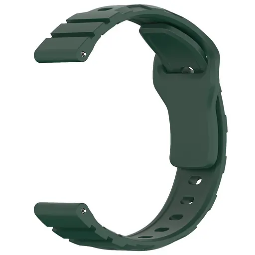 Силиконовый ремешок Defense для Smart Watch 20mm Pine green - фото 3