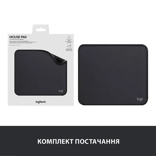 Ігрова поверхня Logitech Studio Series Graphite (956-000049) - фото 8