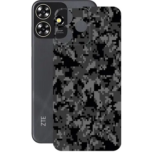 Защитная пленка StatusSKIN для ZTE Blade A73 Корпус Винил Пиксель 1 - фото 1