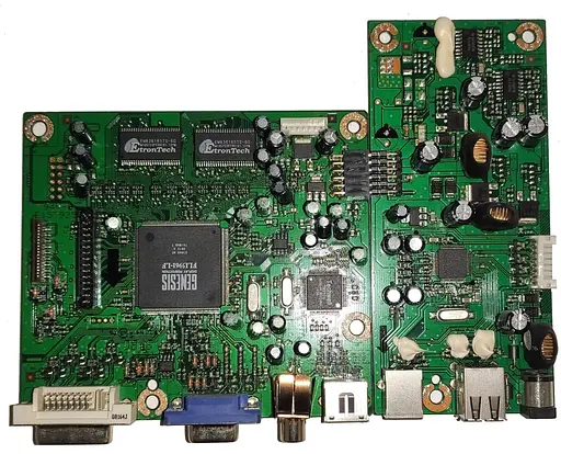 Материнская плата монитора DELL 2007FP (4H.L2J01.A06) "Б/У" - фото 1