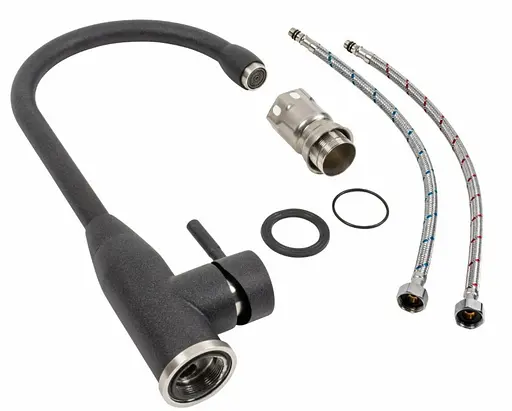 Змішувач для кухні Platinum 26 FHP (7456) Карбон (SP000041066) - фото 2